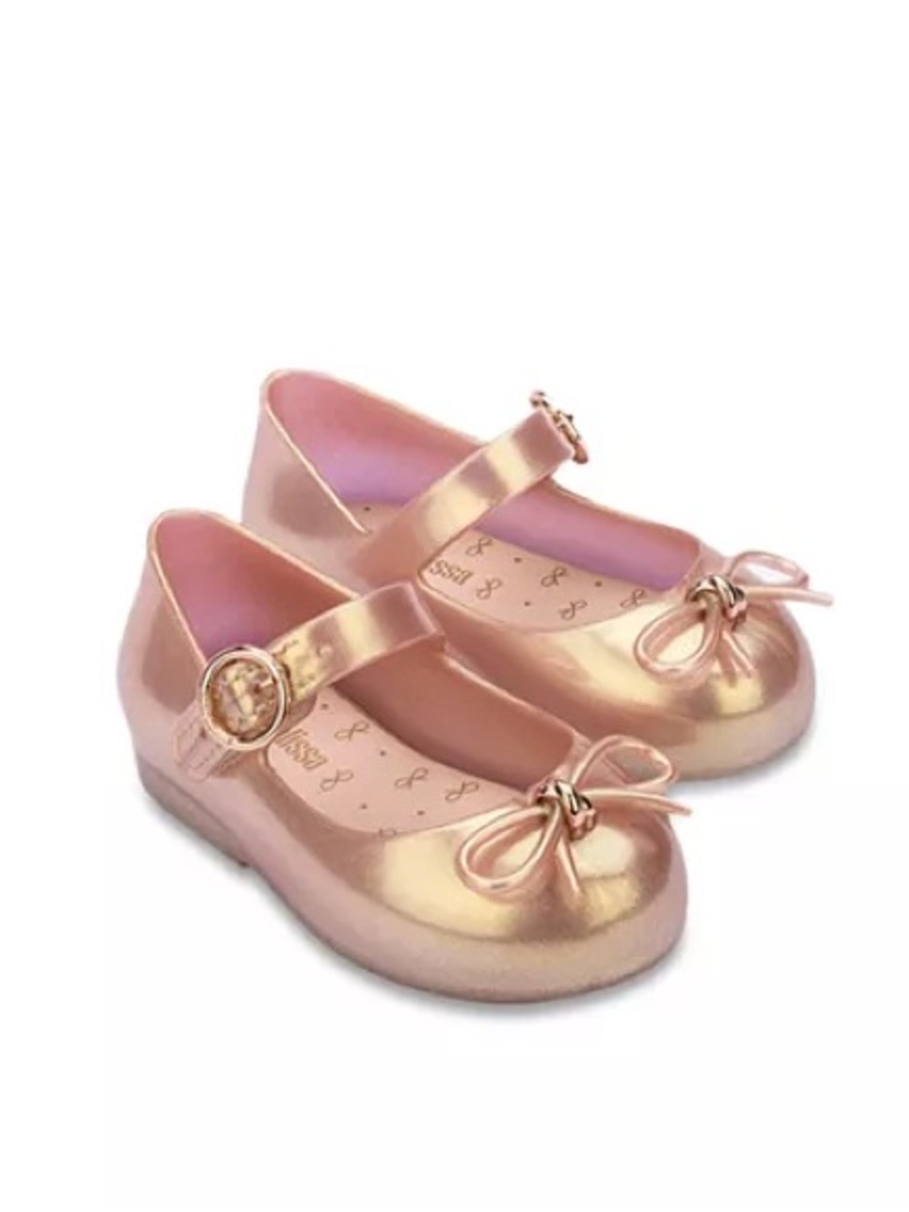 Mini Melissa Girls Sweet Love Flats - Toddler